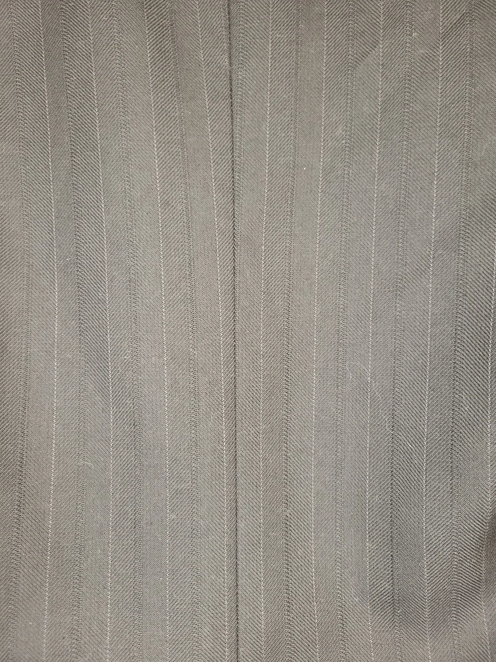Gray Pinstripe Van Heusen Blazer - Classic Three-Button Suit Jacket